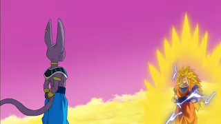 goku vs beerus l goku meets beerus for the first time part 1