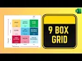 9 Box Grid Excel Template for Talent Management - HR Template