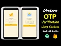 OTP Verification using firebase in Android Studio Complete Tutorial 2021