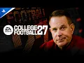 College Football 27 - Reveal Trailer PS5 Games