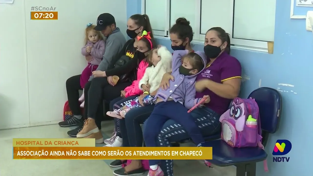 Ainda não estão definidos os atendimentos no Hospital da Criança, em Chapecó, após municipalização