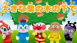 おおきなくりのきのしたで アンパンマン 知育 童謡 大きな栗の木の下で おかあさんといっしょ 面包超人 Anpanman 호빵맨 أنبانمان 