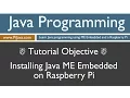 Java Programming on Raspberry Pi - Installing Java ME Embedded