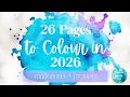 26 Pages to Colour in 2026 Using Prompts and a Randomizer
