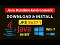 How to Download Install Java JRE 8u271 on Windows 7 64 Bit
