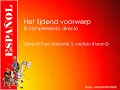 Download Lagu Spaans leren met Flip Spaans: lijdend voorwerp
