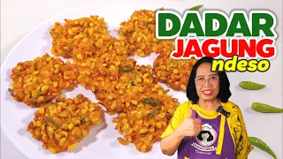 resep dadar jagung ndeso lebih gurih lebih medok bisa jadi lauk atau camilan