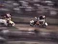 Riverside Speedway in West Memphis AR 1997 Michael Langston gets stuck in the fence