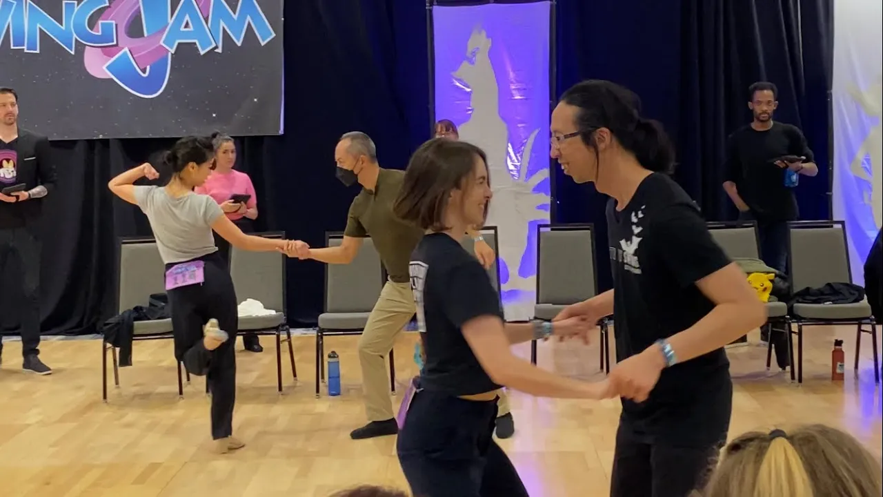 Advanced J&J Finals, All Star Swing Jam 2023 - Michael Shibasaki & Helen Zhou