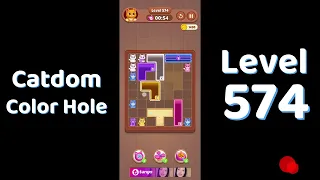 Catdom Color Hole Level 574 Screenshot