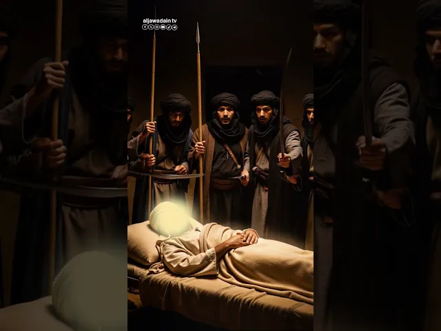 ⁣ليلة بات فيها أمير المؤمنين فسطعت شمس الشجاعة من كفّيه وارتجفت قلوب الشرك من ثبات قلبه.