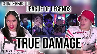 Latinos react to True Damage-Becky G,Keke Palmer,SOYEON,DUCKWRTH Thutmose|League of Legends|REACTION