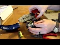 How to change the rechargeable batteries in an electric shaver