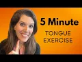 Latihan Lidah 5 Menit untuk Berbicara dan Menelan