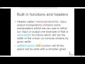 C Programming Basics Lecture 4