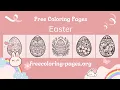 Easter Free Printable Coloring Pages