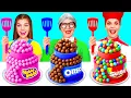 Download Lagu Me vs Grandma Cooking Challenge | Smart Gadgets vs Hacks by AZaZa Challenge