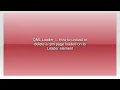 QML Loader How to unload or delete a qml page loaded on to Loader element