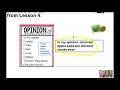 Opinion Writing - Lesson 5