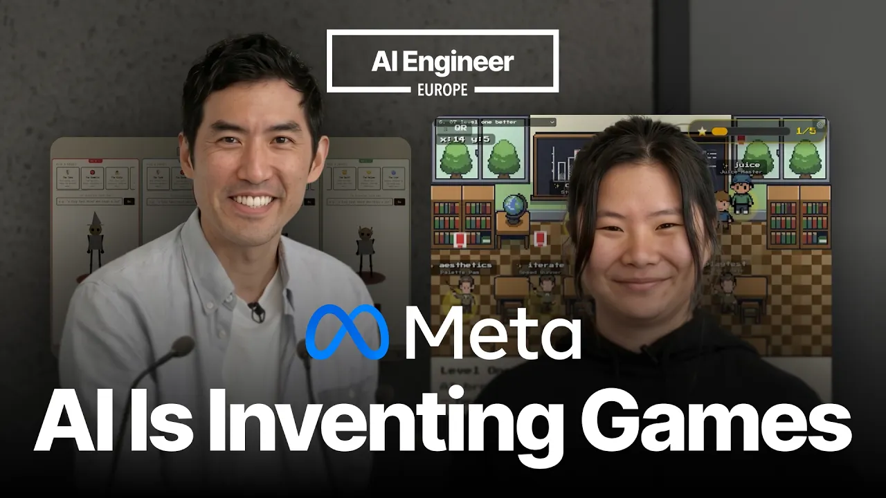 Think You Can Build a Game with AI? Think Again! - Danielle An & David Hoe, Meta: video thumbnail