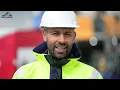 Linde Reachstacker assembly transportation