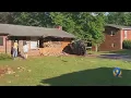 Vehicle crashes into home in Morganton