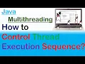 Scenario Based Thread Interview Question Control Thread Execution Java Multithreading