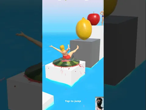 Squeezy Girl Fun Reverse Jumping Gameplay #shorts #squeeze #usa