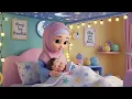 Islamic Bedtime Relaxing Lullaby 🧸 | Calm Dhikr for Muslim Children 🌙 | Tiny Muslims Club