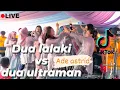 DUA LALAKI  @adeastrid91 || DUA ULTRAMAN - RIWEUH JOGET TIKTOK CEWEK CEWEK TIKTOKKERS