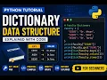 Lab-11 part-2 Python Programming Tutorial Dictionaries with Practical Coding Examples