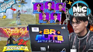 GZ FULL PEPENG DI AKHIR ZONA 😱 MIC CHECK RIP AIM BR ELITE DAY 2 - FREE FIRE