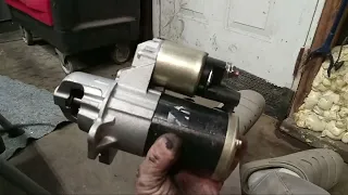 2016 Buick Enclave replacing starter works for Traverse and other vehicles as well