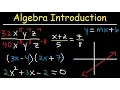 Algebra Introduction - Basic Overview