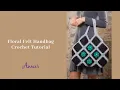 Floral Felt Handbag an Annie s Crochet Tutorial