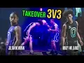 Julian Newman Throws Ball Off Mikey Williams Head Then Mikey GOES OFF Julian Challenges Kyree