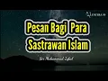 Lagu PESAN BAGI PARA SASTRAWAN ISLAM || Muhammad Iqbal