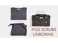 WearFIGS Unboxing Scrubs Unboxing and Modeling