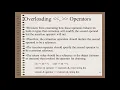C Plus Plus Operator Overloading Stream Extraction and Insertion Operator