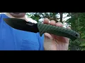 Camillus Titanium Drop Point Fixed Blade Knife Review Model