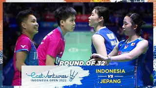 Download INA Vs JPN - Ganda Putri : APRIYANI/RAMADHANTI Vs MATSU/NAGAHARA | EAST VENTURES INDONESIA OPEN 2022 MP3