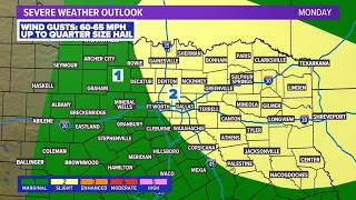 DFW LIVE Radar Tracking possible severe weather in North Texas today