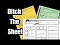 Stop Playing Your D D Character Sheet Play Your Character Instead