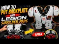 How to Install a Backplate on Legion Shoulder Pads Step-by-Step Tutorial