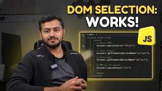 JavaScript DOM Selectors - querySelector getElementById More