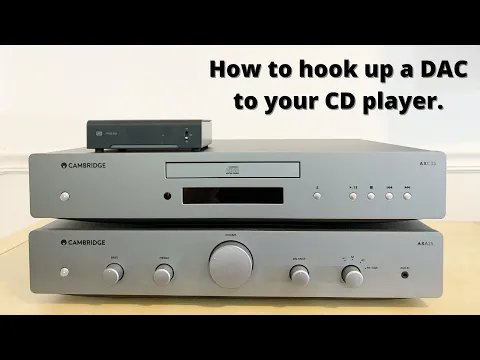 Download MP3 How To Connect A CD Player To An External DAC