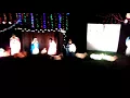 Blow mold nativity scene
