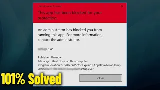 This app has been blocked for your protection in Windows 10 7 - How To Fix mmc jumpstart