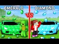 Download Lagu Mikey Emerald vs JJ Diamond Racing Car Challenge - Minecraft Maizen