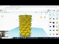 TinkerCAD Duplicate and Repeat